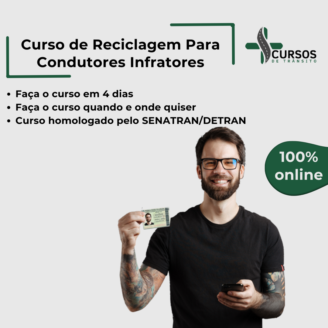 RECICLAGEM PARA CONDUTORES INFRATORES